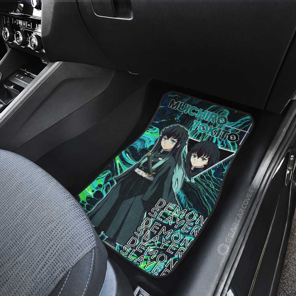 Muichiro Tokito Car Floor Mats Custom Car Accessories - Gearcarcover - 3