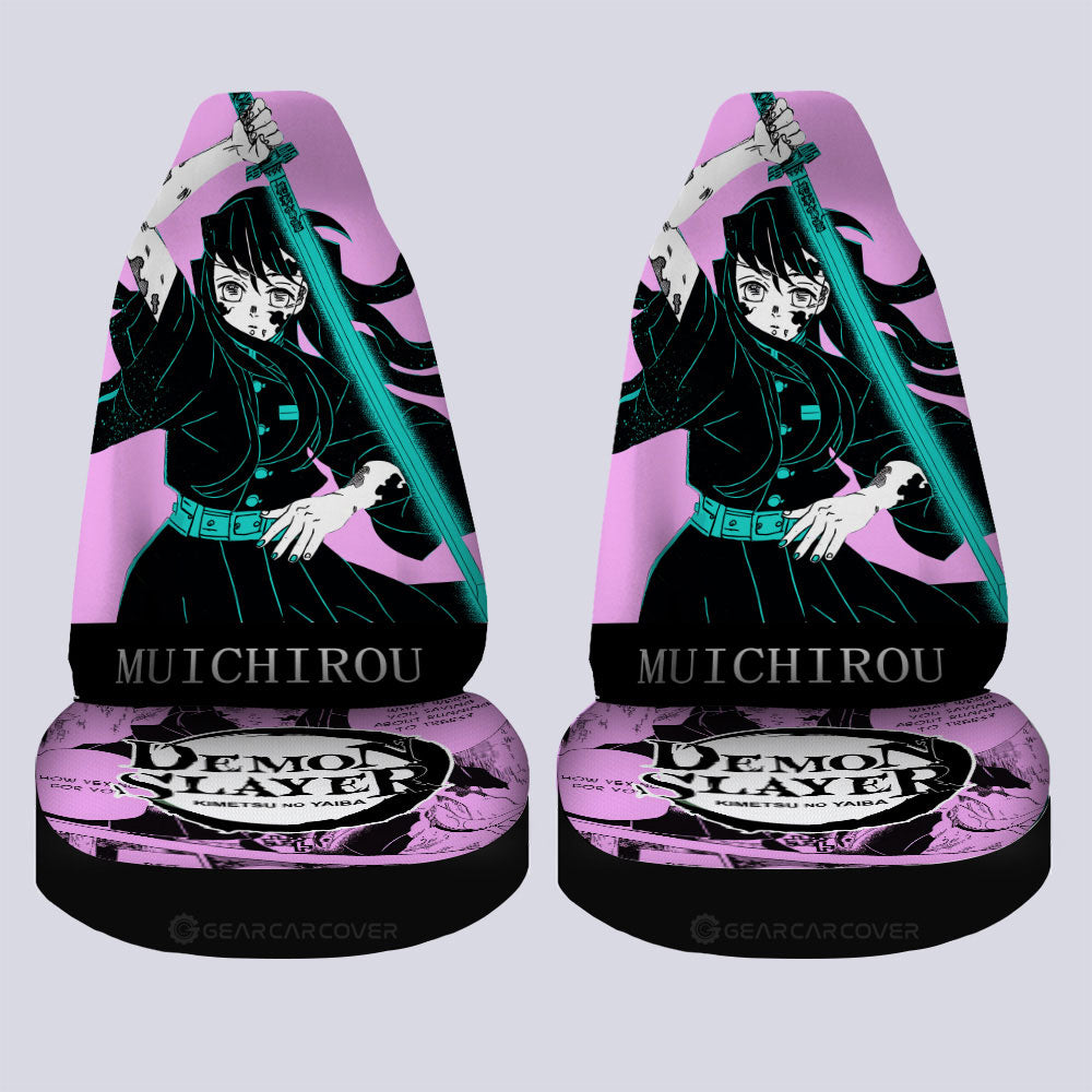 Muichiro Tokito Car Seat Covers Custom Car Accessories - Gearcarcover - 4