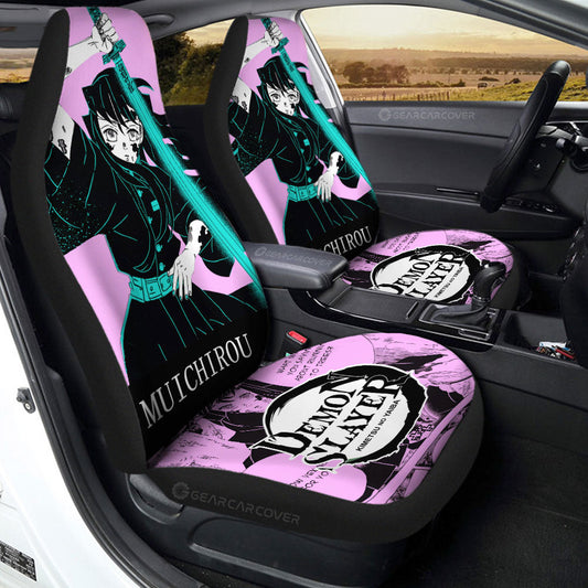 Muichiro Tokito Car Seat Covers Custom Car Accessories - Gearcarcover - 2