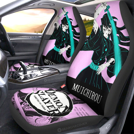 Muichiro Tokito Car Seat Covers Custom Car Accessories - Gearcarcover - 1
