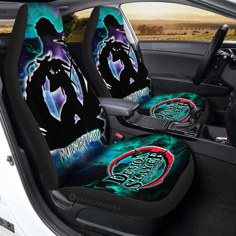 Muichiro Tokito Car Seat Covers Custom - Gearcarcover - 1