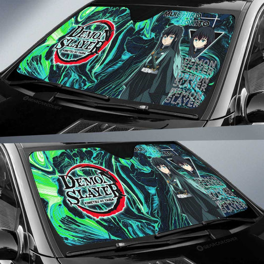 Muichiro Tokito Car Sunshade Custom Car Accessories - Gearcarcover - 2