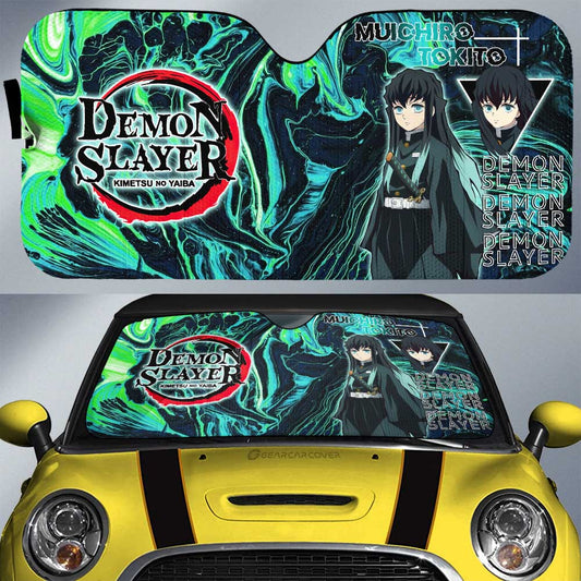 Muichiro Tokito Car Sunshade Custom Car Accessories - Gearcarcover - 1