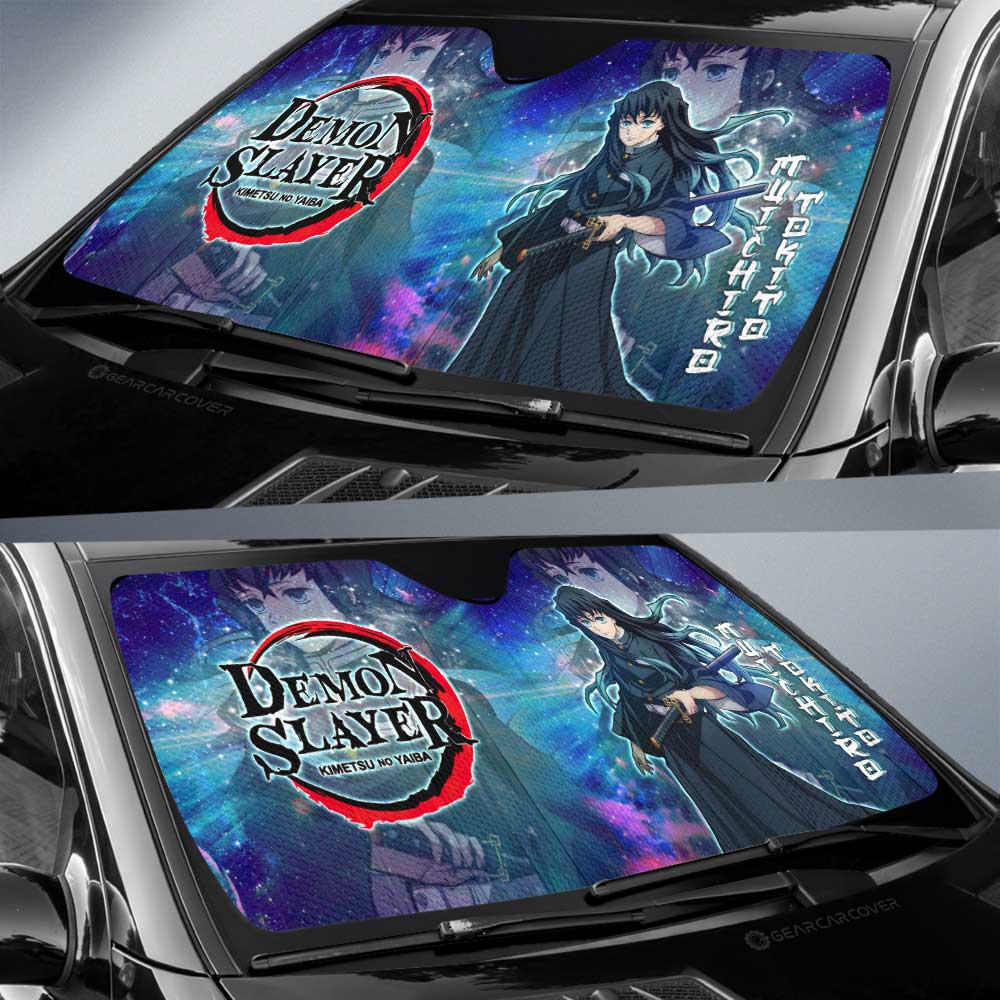 Muichiro Tokito Car Sunshade Custom Characters Car Accessories - Gearcarcover - 2