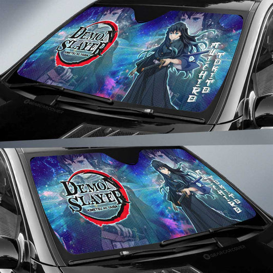 Muichiro Tokito Car Sunshade Custom Characters Car Accessories - Gearcarcover - 2