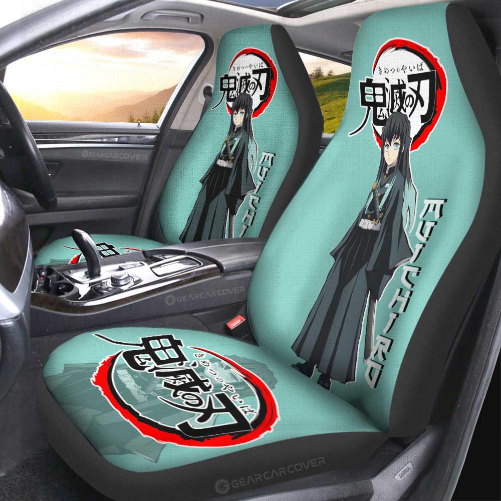 Muichiro Tokitou Car Seat Covers Custom Car Accessories - Gearcarcover - 1