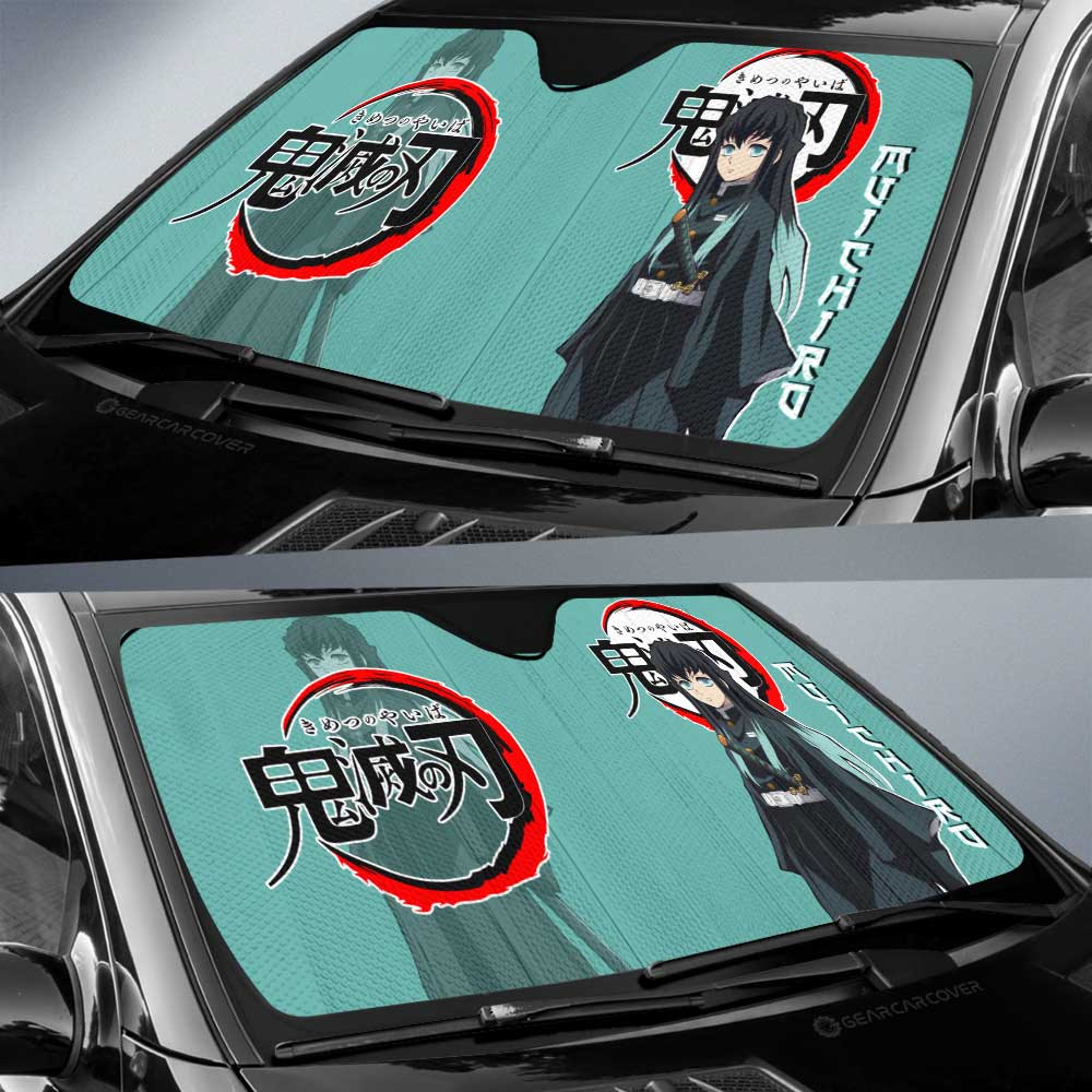 Muichiro Tokitou Car Sunshade Custom Car Accessories - Gearcarcover - 2