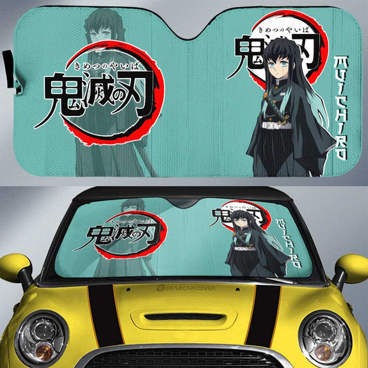 Muichiro Tokitou Car Sunshade Custom Demon Slayer Anime Car Accessories - Gearcarcover - 1