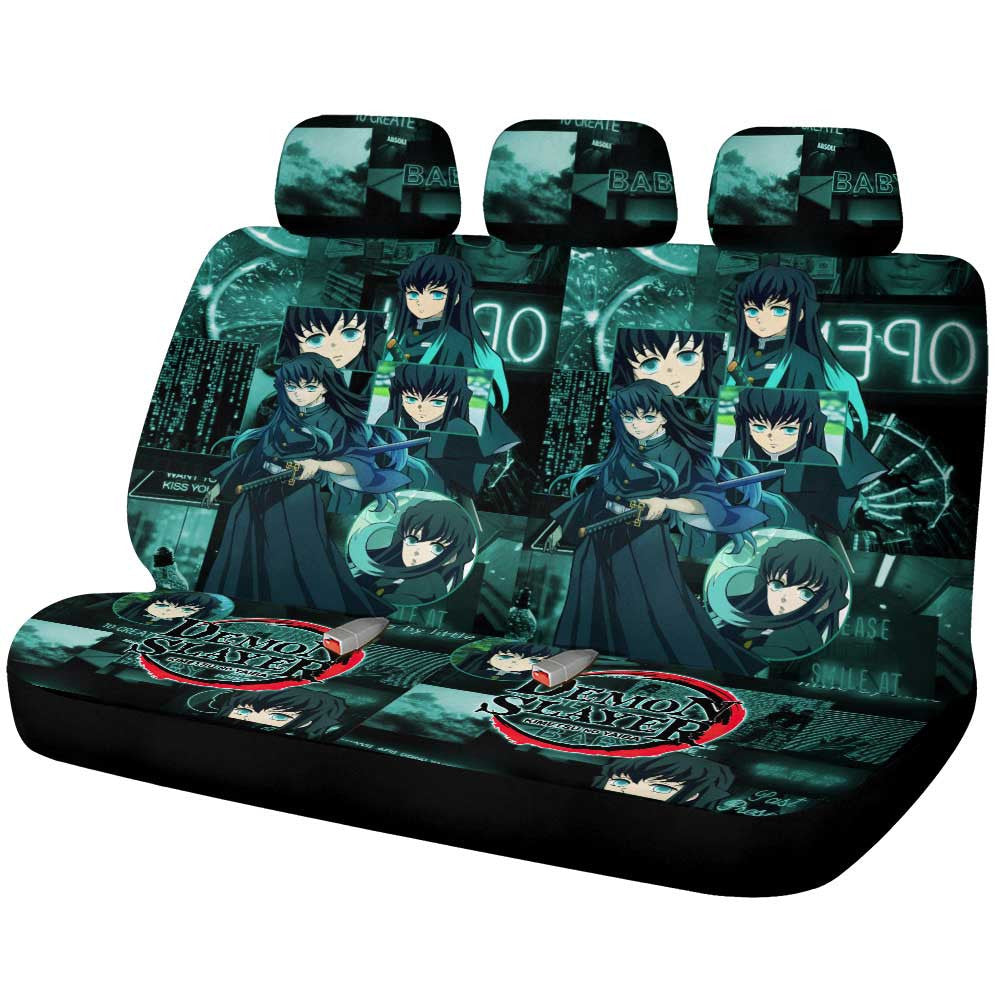 Muichirou Tokitou Car Back Seat Cover Custom - Gearcarcover - 1