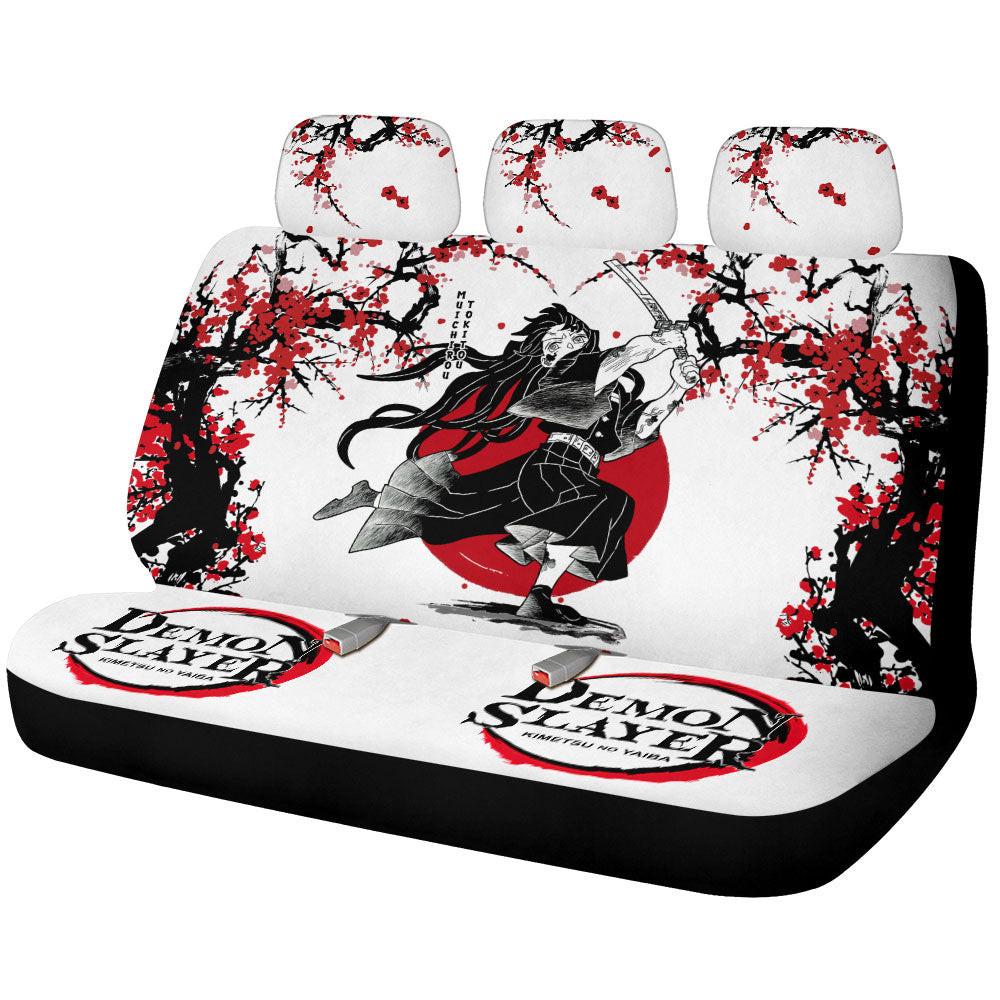 Muichirou Tokitou Car Back Seat Covers Custom Japan Style Car Accessories - Gearcarcover - 1