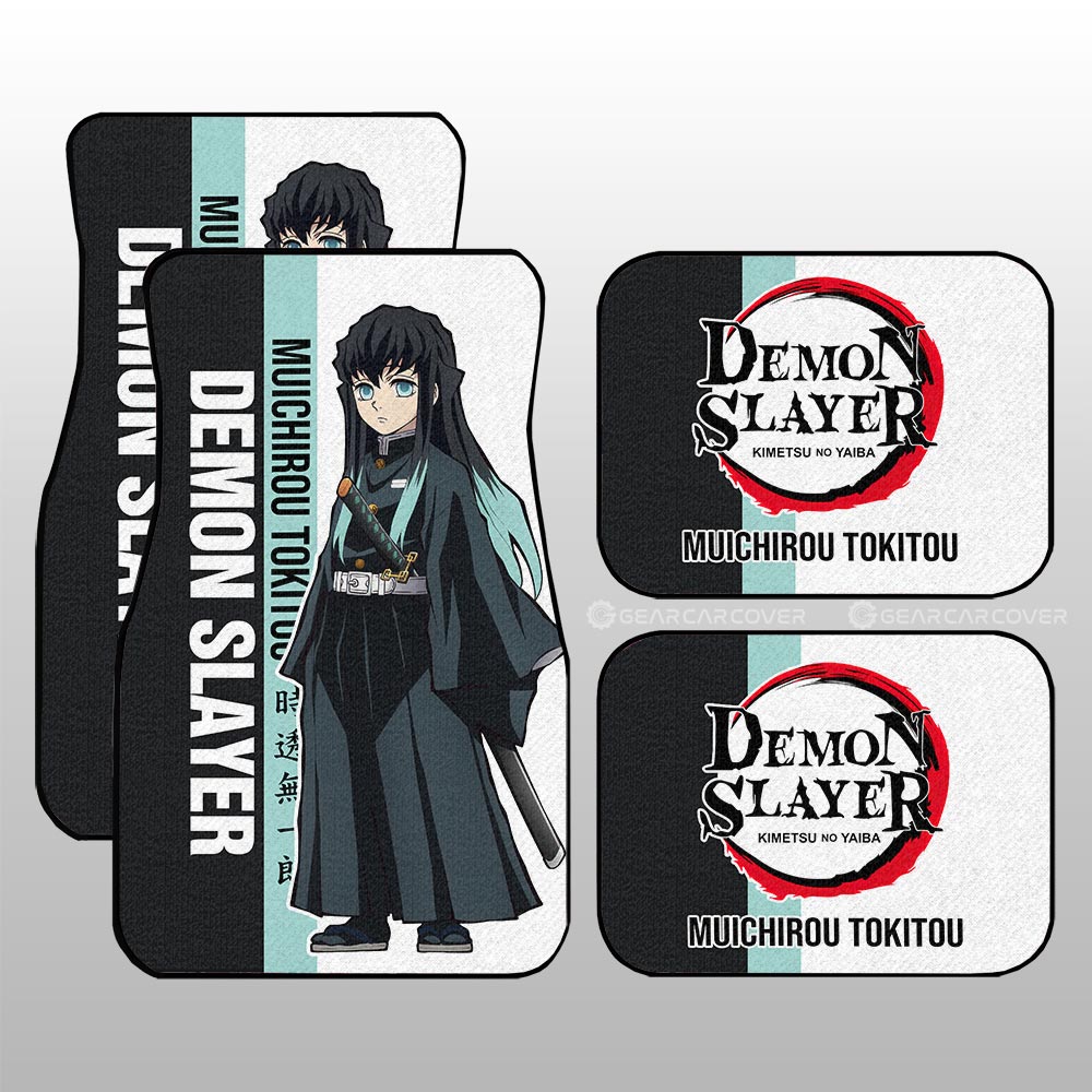 Muichirou Tokitou Car Floor Mats Custom Car Accessories For Fans - Gearcarcover - 1