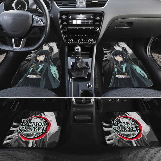 Muichirou Tokitou Car Floor Mats Custom Demon Slayer Anime Car Accessories - Gearcarcover - 2