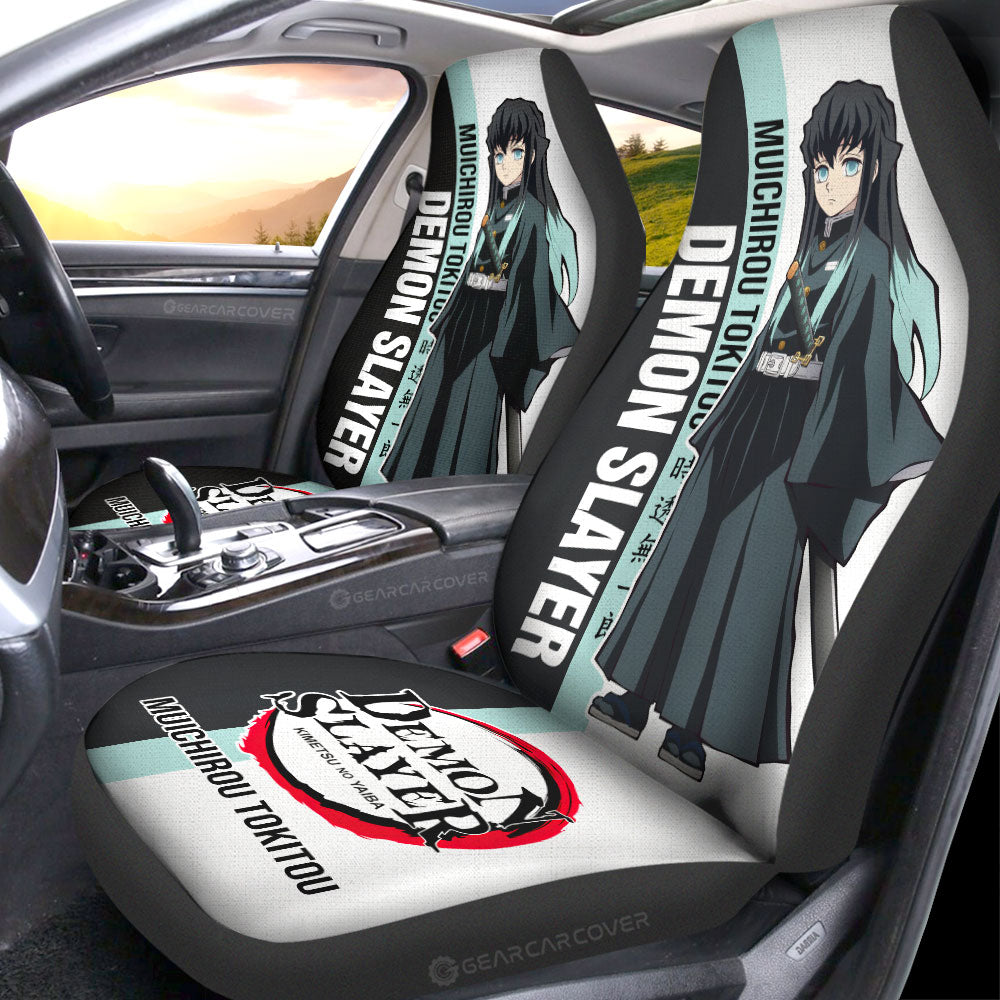 Muichirou Tokitou Car Seat Covers Custom Car Accessories For Fans - Gearcarcover - 2