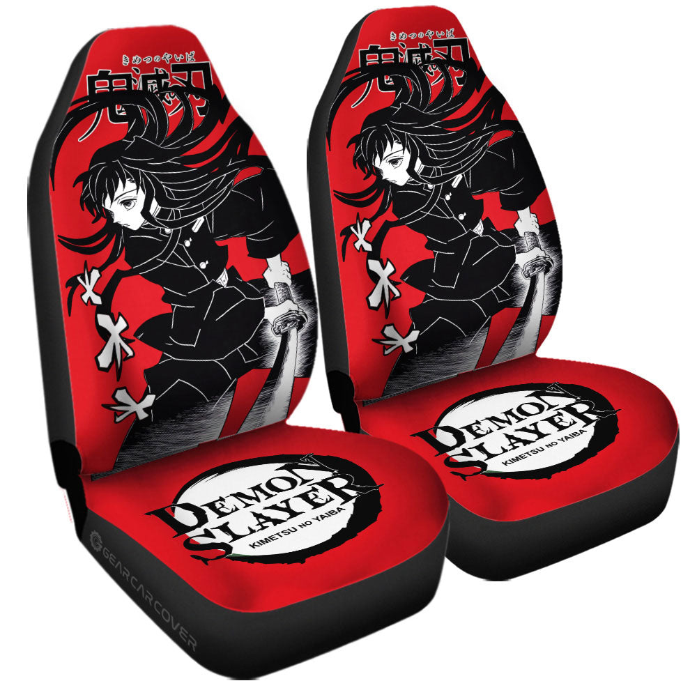 Muichirou Tokitou Car Seat Covers Custom Car Accessories Manga Style For Fans - Gearcarcover - 3