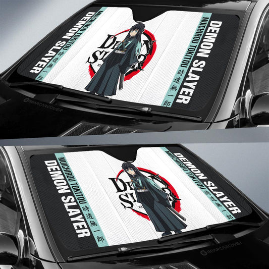 Muichirou Tokitou Car Sunshade Custom Car Accessories For Fans - Gearcarcover - 2
