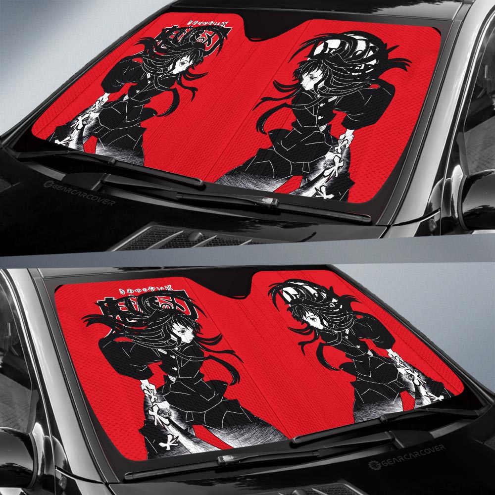 Muichirou Tokitou Car Sunshade Custom Car Accessories Manga Style For Fans - Gearcarcover - 2