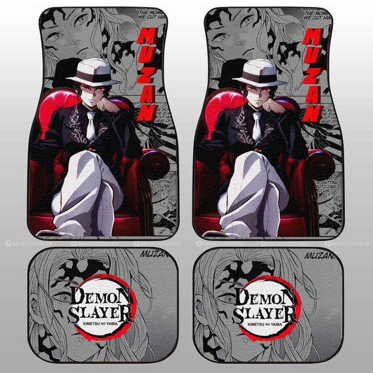 Muzan Car Floor Mats Custom Mix Mangas - Gearcarcover - 2