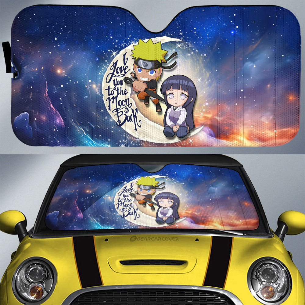 NRT Uzumaki And Hinata Car Sunshade Custom Car Accessories - Gearcarcover - 1