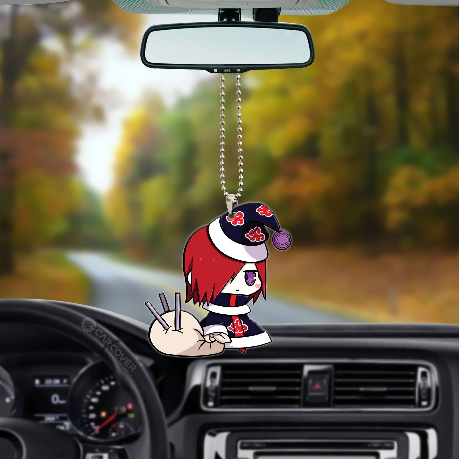 Nagato Padoru Ornament Custom Akatsuki Member Anime Car Accessories Christmas Gifts - Gearcarcover - 3