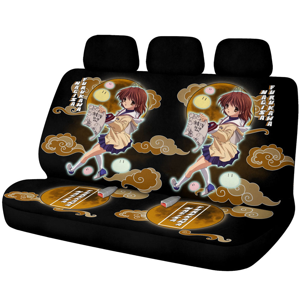 Nagisa Furukawa Car Back Seat Covers Custom Car Accessories - Gearcarcover - 1