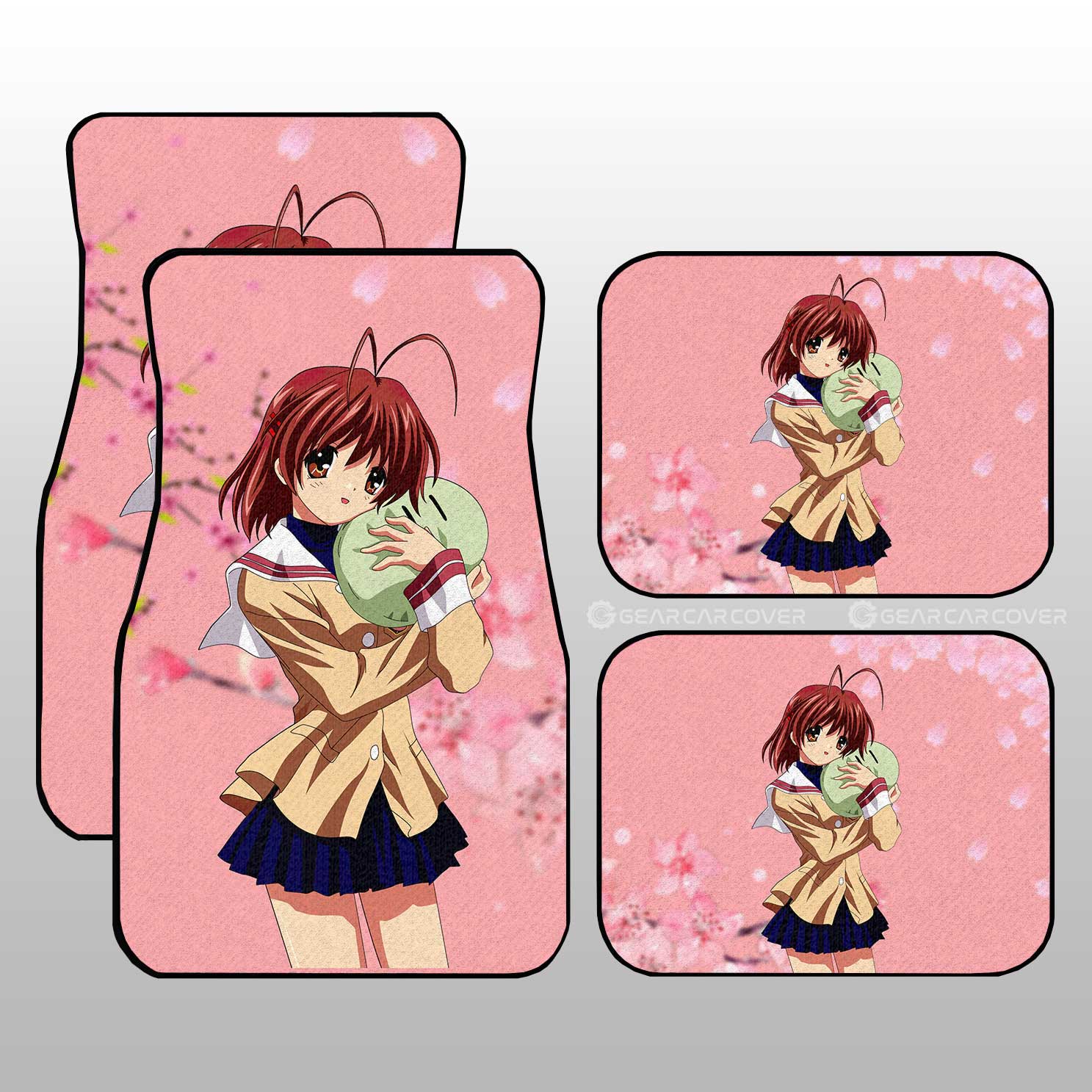 Nagisa Furukawa Car Floor Mats Custom Car Accessories - Gearcarcover - 1