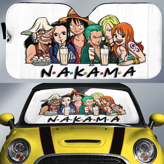 Nakama Mashup Car Sunshade Custom Car Accessories - Gearcarcover - 1