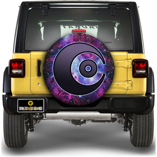 Naked Mummy Symbol Spare Tire Cover Custom Galaxy Style - Gearcarcover - 1