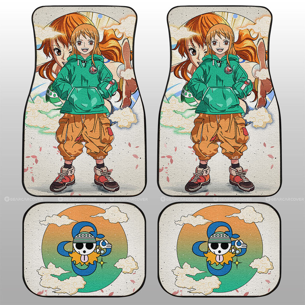 Nami Car Floor Mats Anime Collection - Gearcarcover - 1