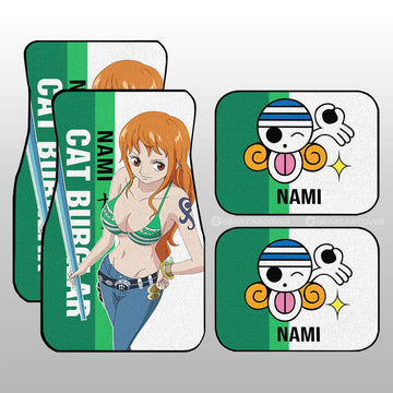 Nami Car Floor Mats Custom Car Accessories For Fans - Gearcarcover - 1