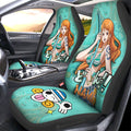 Nami Car Seat Covers Custom One Piece Anime Car Accessories - Gearcarcover - 3