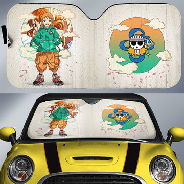 Nami Car Sunshade Anime Collection - Gearcarcover - 1