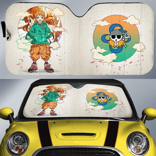 Nami Car Sunshade Anime Collection - Gearcarcover - 1