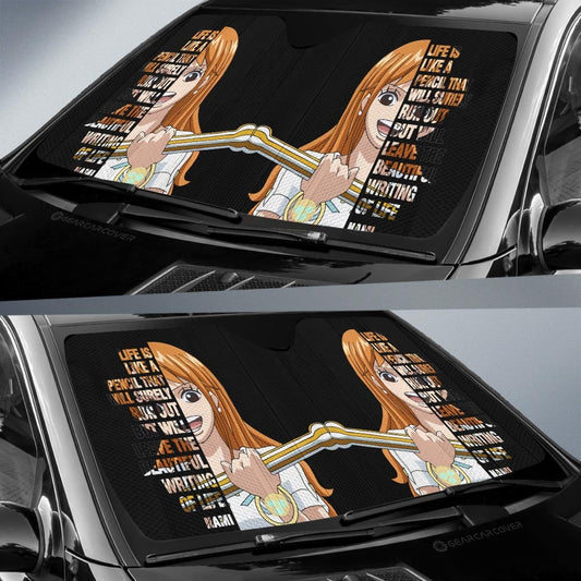 Nami Car Sunshade Custom Car Accessories - Gearcarcover - 2