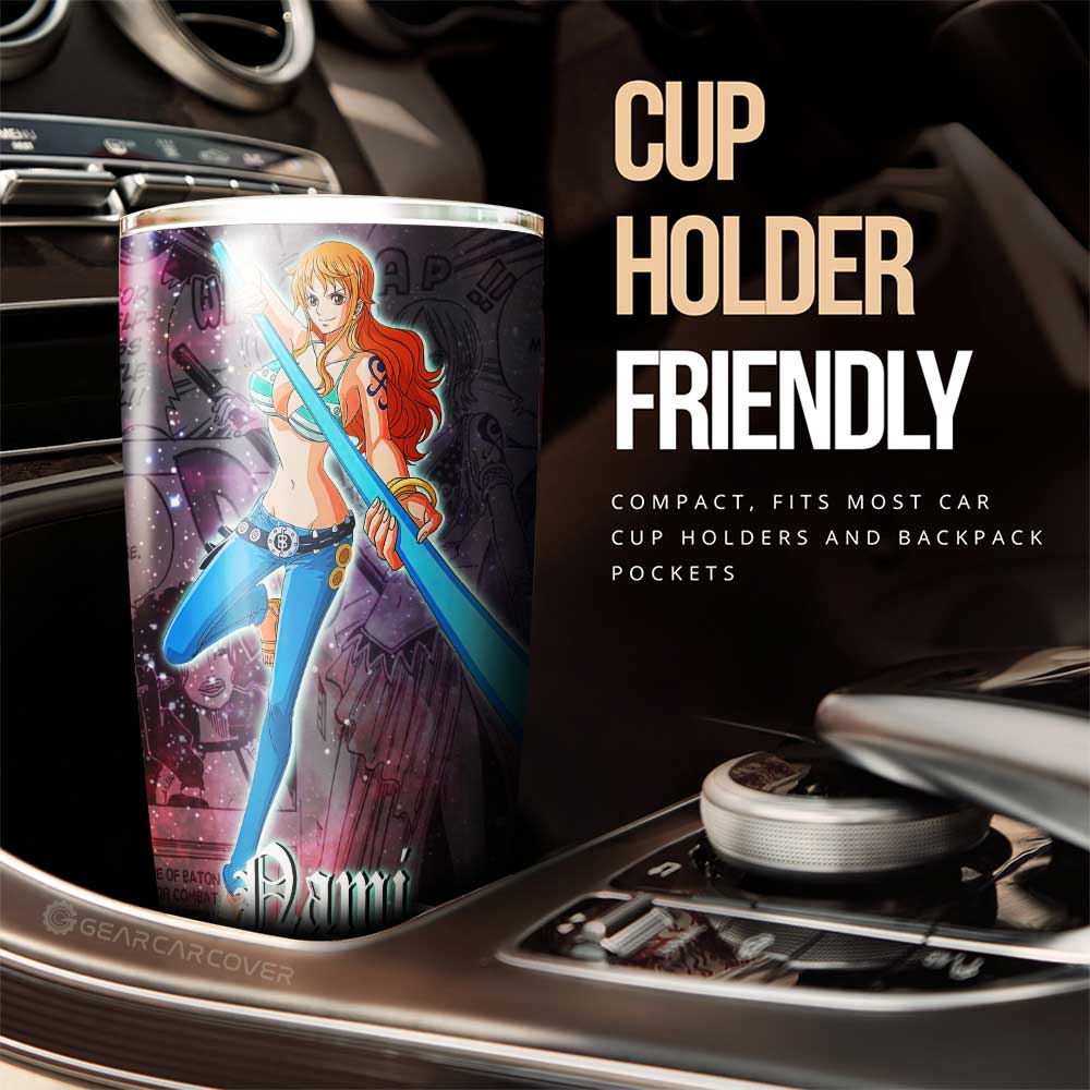 Nami Tumbler Cup Custom Car Accessories Manga Galaxy Style - Gearcarcover - 2