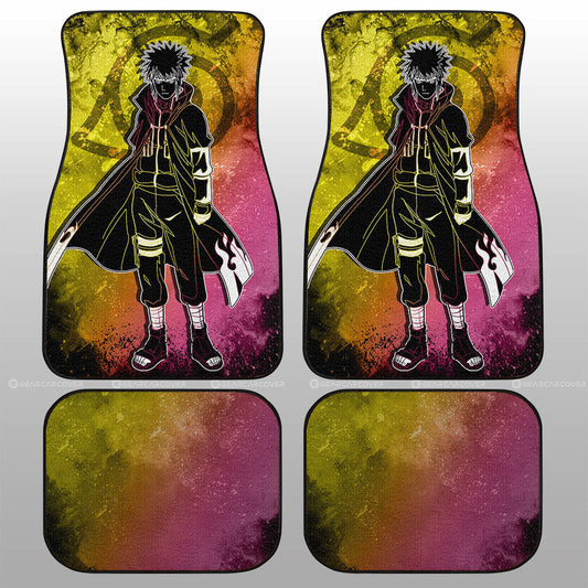 Namikaze Minato Car Floor Mats Custom Anime Car Accessories - Gearcarcover - 1