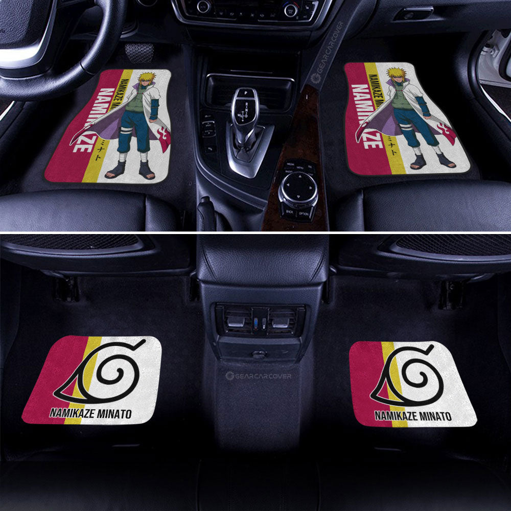 Namikaze Minato Car Floor Mats Custom Anime Car Accessories - Gearcarcover - 3