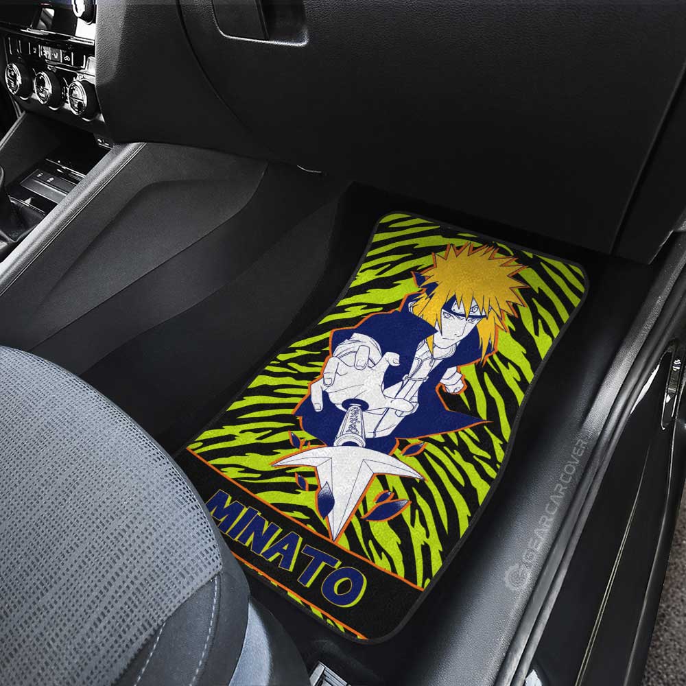 Namikaze Minato Car Floor Mats Custom Car Accessories - Gearcarcover - 4