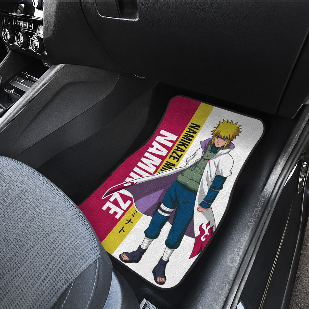 Namikaze Minato Car Floor Mats Custom Car Accessories - Gearcarcover - 4