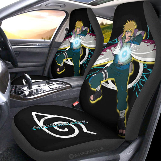 Namikaze Minato Car Seat Covers Custom Anime - Gearcarcover - 2