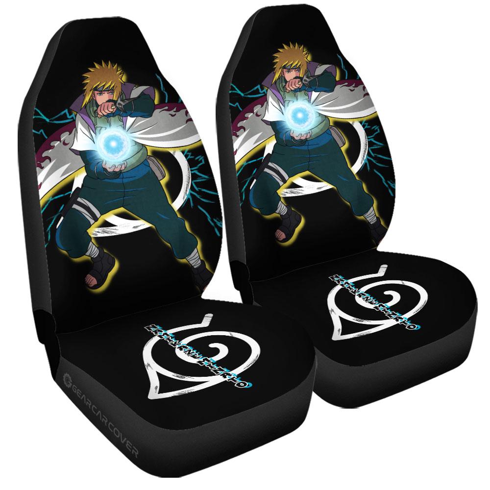 Namikaze Minato Car Seat Covers Custom Anime - Gearcarcover - 3