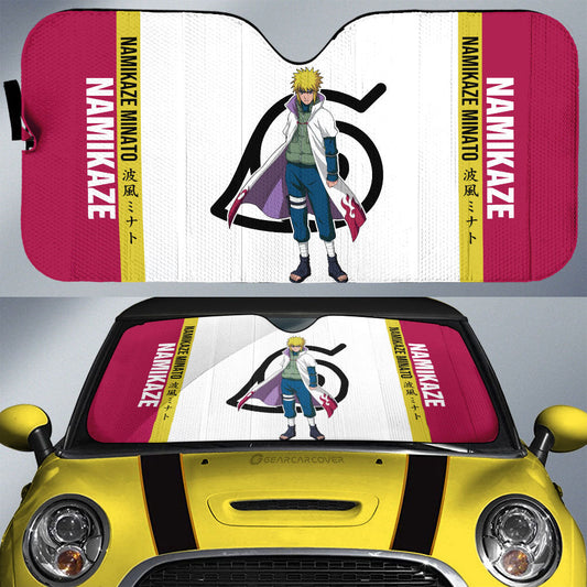 Namikaze Minato Car Sunshade Custom Anime Car Accessories - Gearcarcover - 1