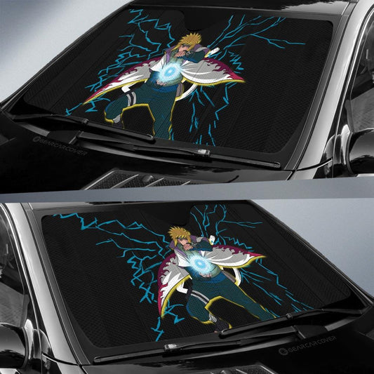 Namikaze Minato Car Sunshade Custom NRT - Gearcarcover - 2