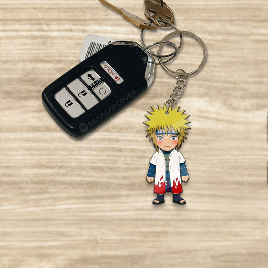 Namikaze Minato Keychains Custom Anime Car Accessories - Gearcarcover - 1