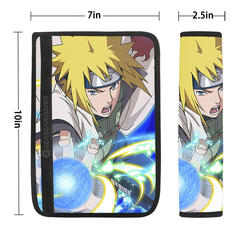 Namikaze Minato Seat Belt Covers Custom For Fans - Gearcarcover - 1