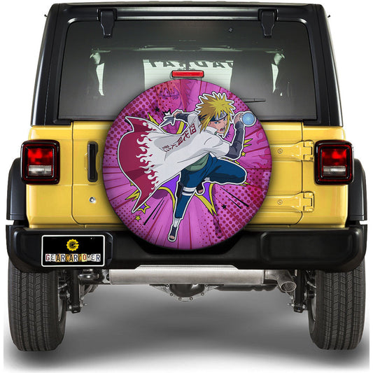 Namikaze Minato Spare Tire Covers Custom Anime Car Accessories - Gearcarcover - 1