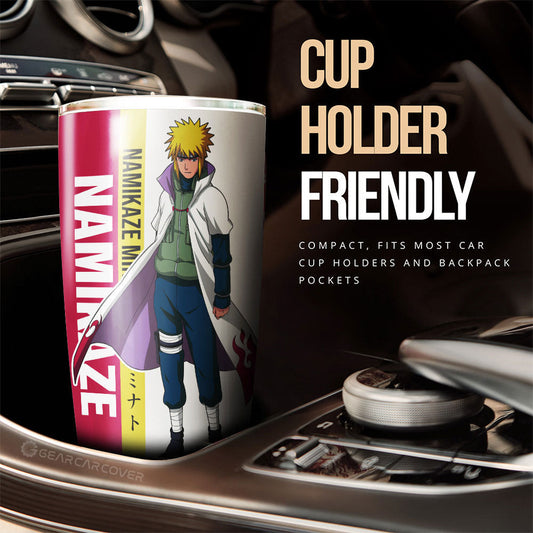 Namikaze Minato Tumbler Cup Custom Anime Car Accessories - Gearcarcover - 2