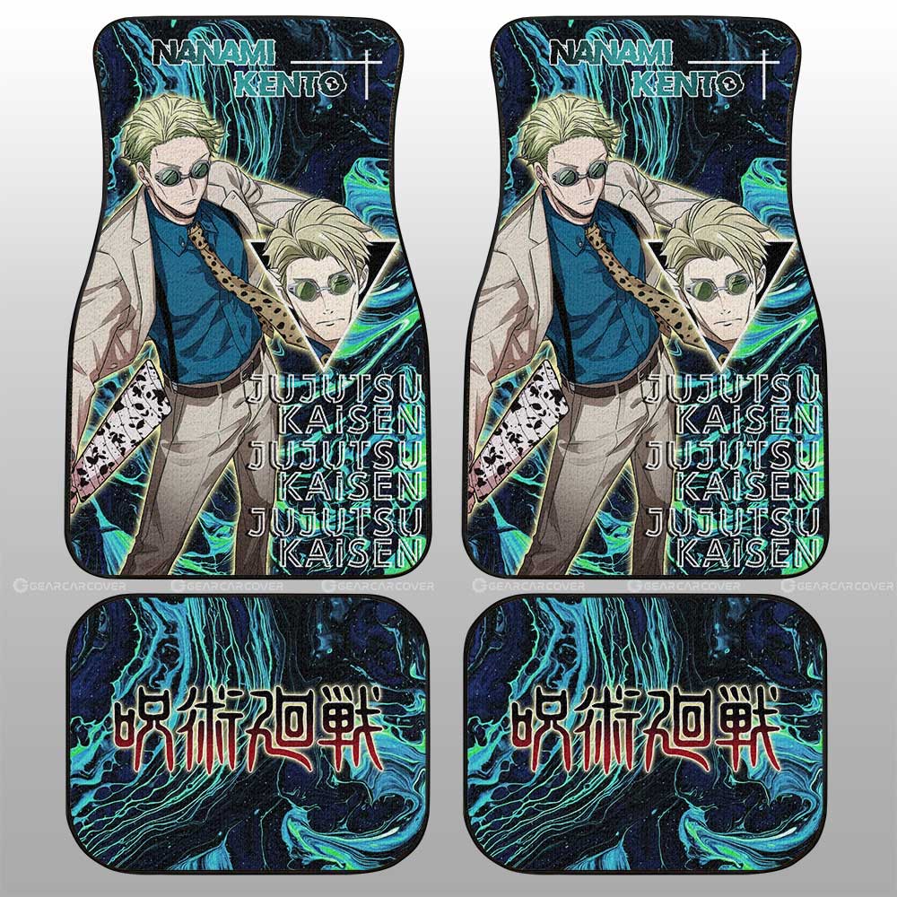 Nanami Kento Car Floor Mats Custom Car Accessories - Gearcarcover - 1