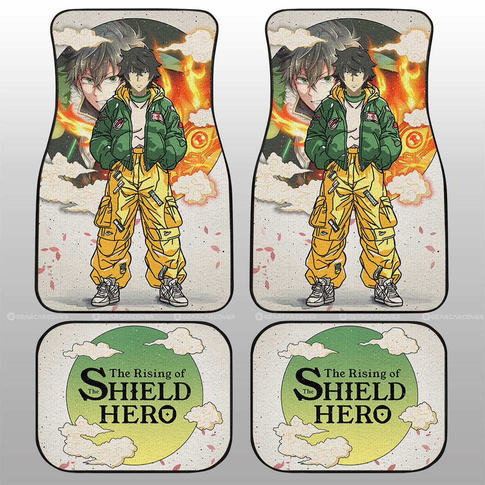 Naofumi Iwatani Car Floor Mats Anime Collection - Gearcarcover - 1