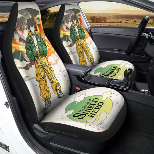 Naofumi Iwatani Car Seat Covers Anime Collection - Gearcarcover - 2