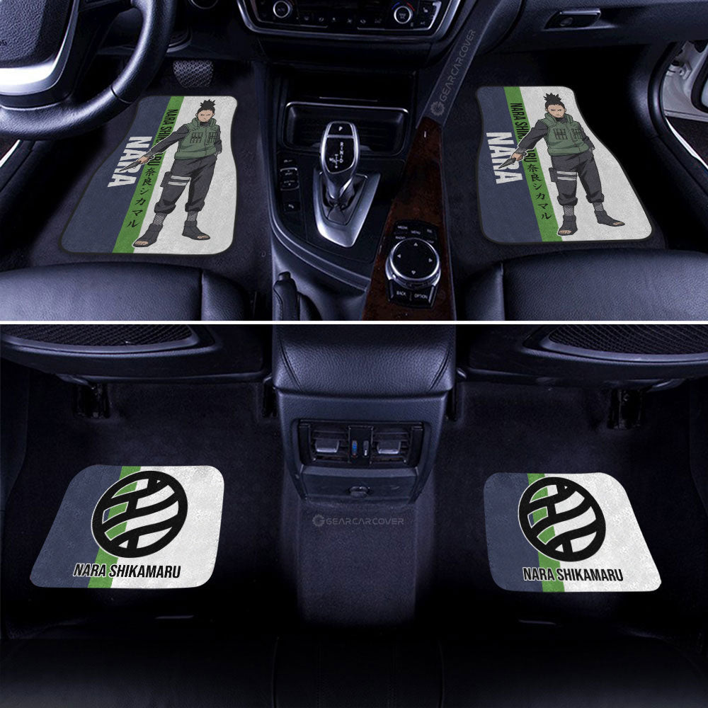 Nara Shikamaru Car Floor Mats Custom Car Accessories - Gearcarcover - 3